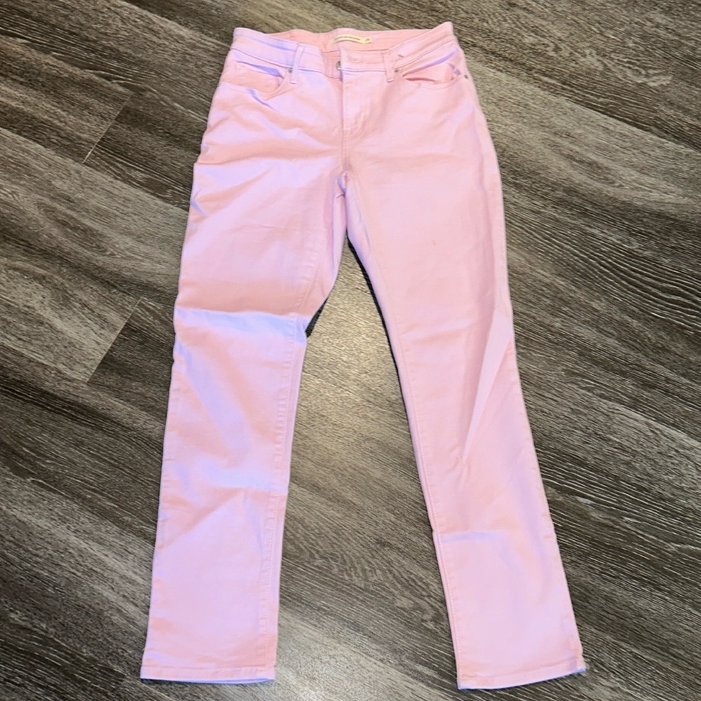 Pink Levi’s Denim